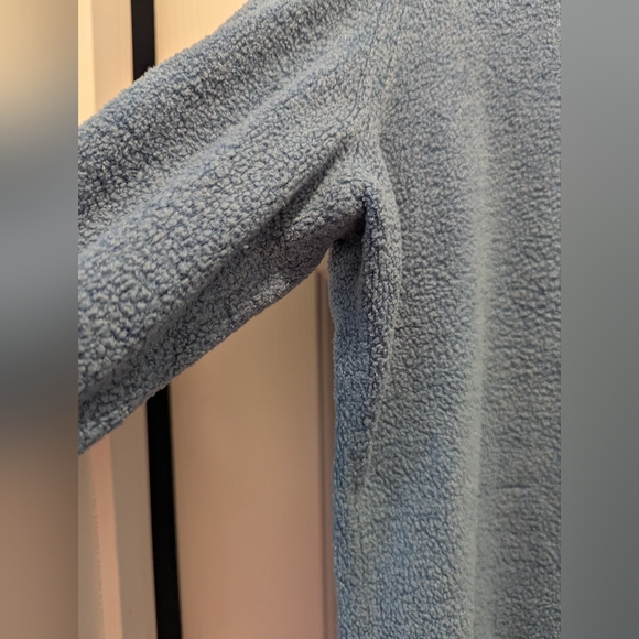 Exofficio Women's 1/4 Zip Cornflower Blue Pullover Super Warm Soft Sweater Sz XL - Picture 3 of 13
